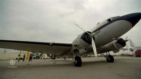 Oldest plane to circumnavigate the globe touches down in Toronto